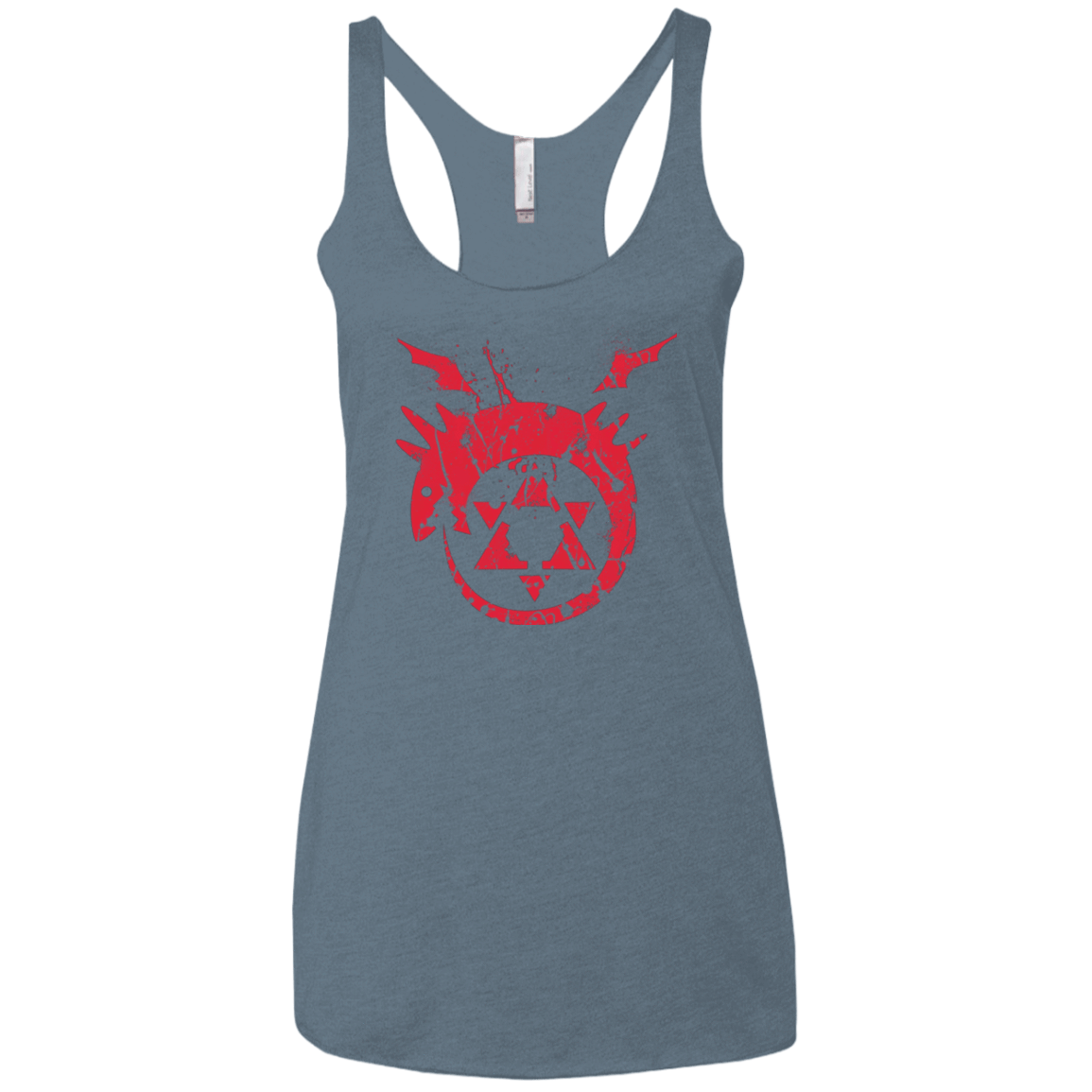 T-Shirts Indigo / X-Small Mark of the Serpent Women's Triblend Racerback Tank