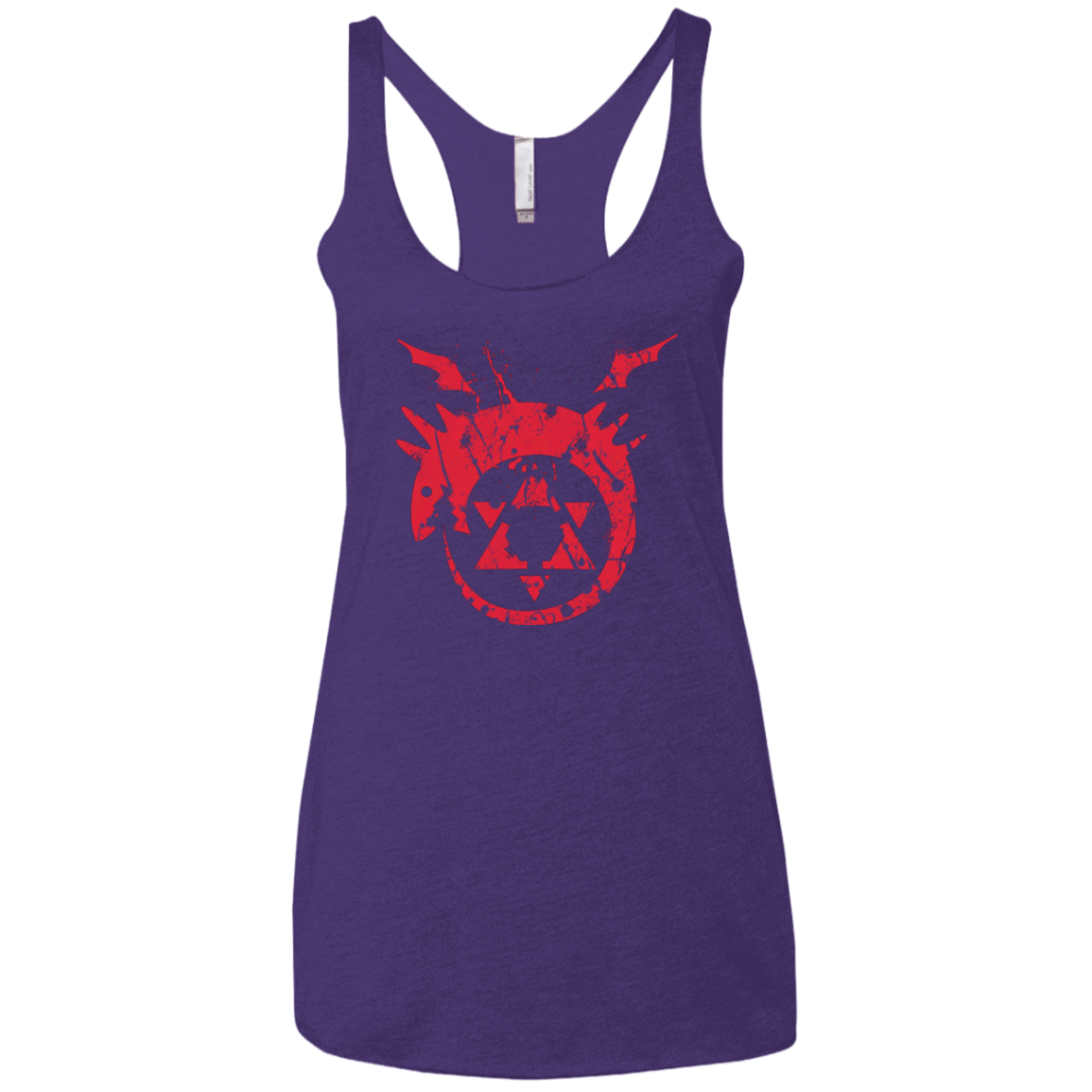 T-Shirts Purple / X-Small Mark of the Serpent Women's Triblend Racerback Tank