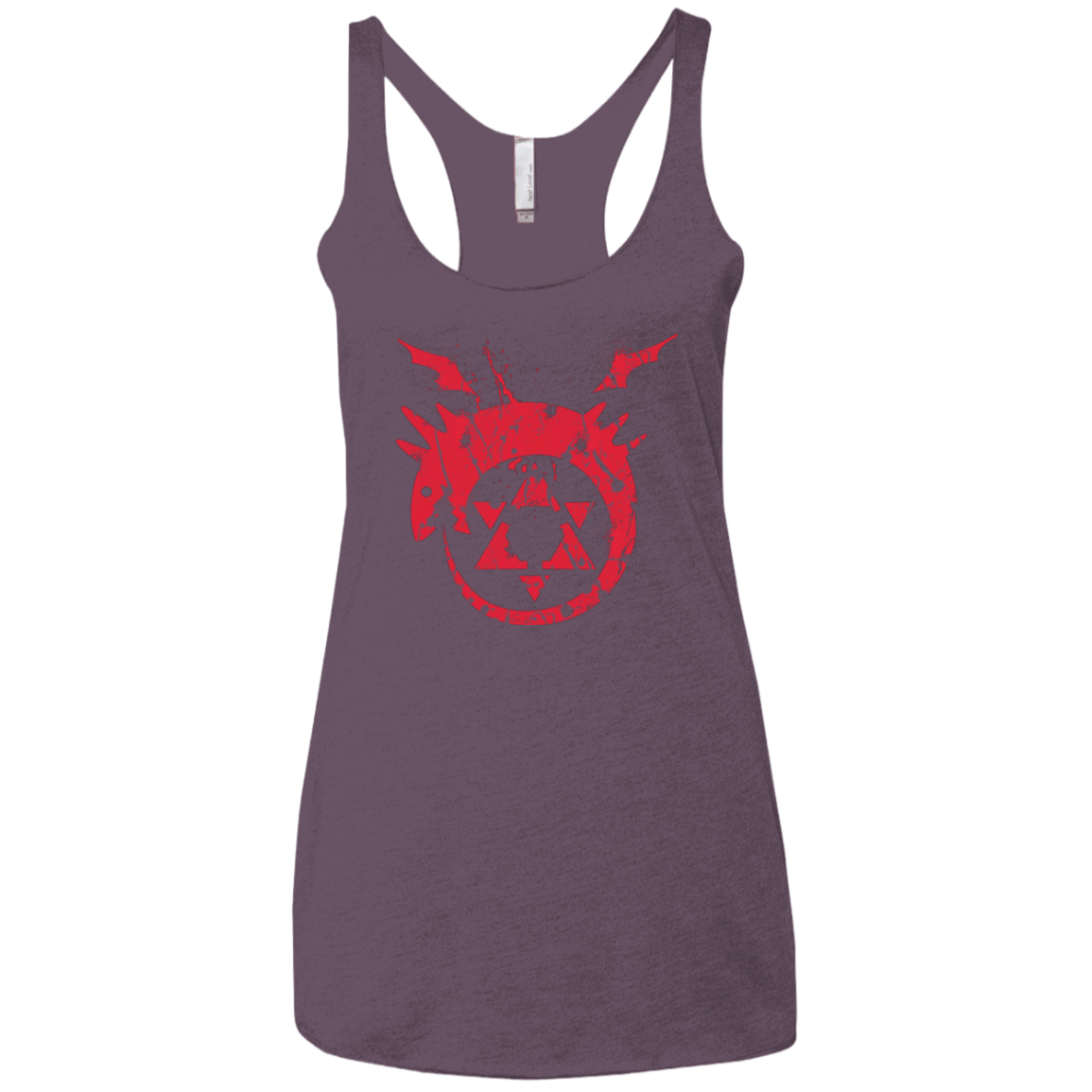 T-Shirts Vintage Purple / X-Small Mark of the Serpent Women's Triblend Racerback Tank