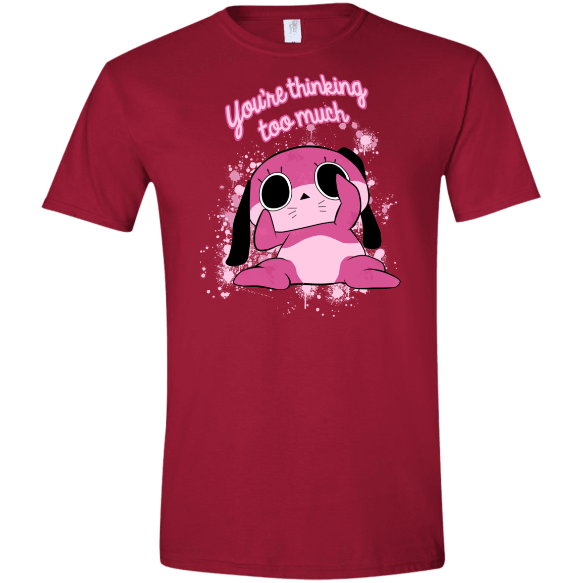 T-Shirts Cardinal Red / S Maromi Men's Semi-Fitted Softstyle