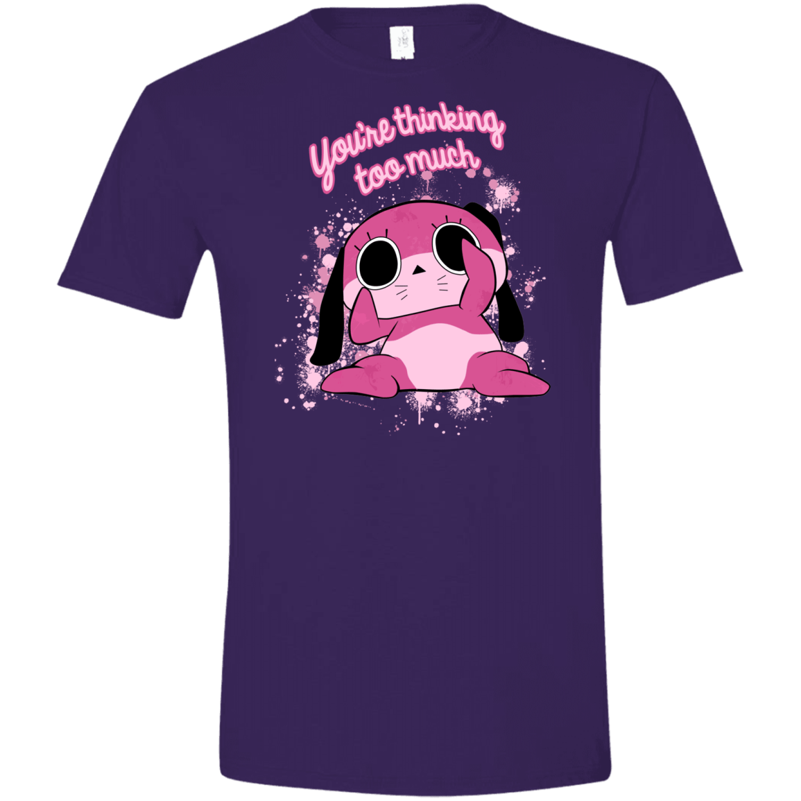 T-Shirts Purple / S Maromi Men's Semi-Fitted Softstyle