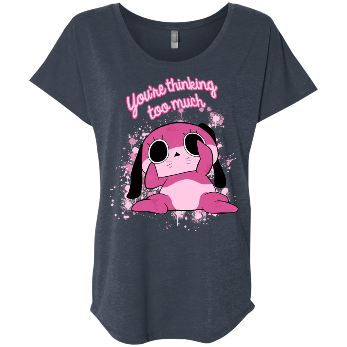 T-Shirts Vintage Navy / X-Small Maromi Triblend Dolman Sleeve