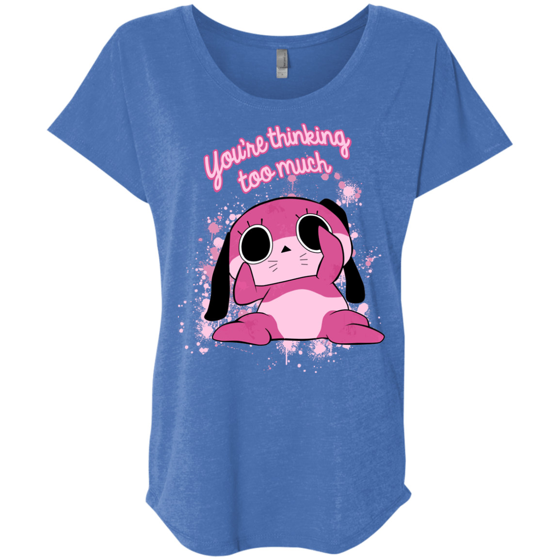 T-Shirts Vintage Royal / X-Small Maromi Triblend Dolman Sleeve