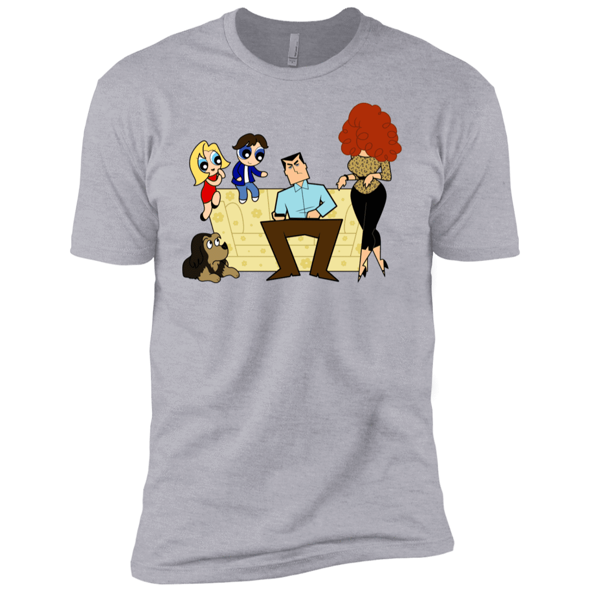 T-Shirts Heather Grey / YXS Married with Puffs Boys Premium T-Shirt