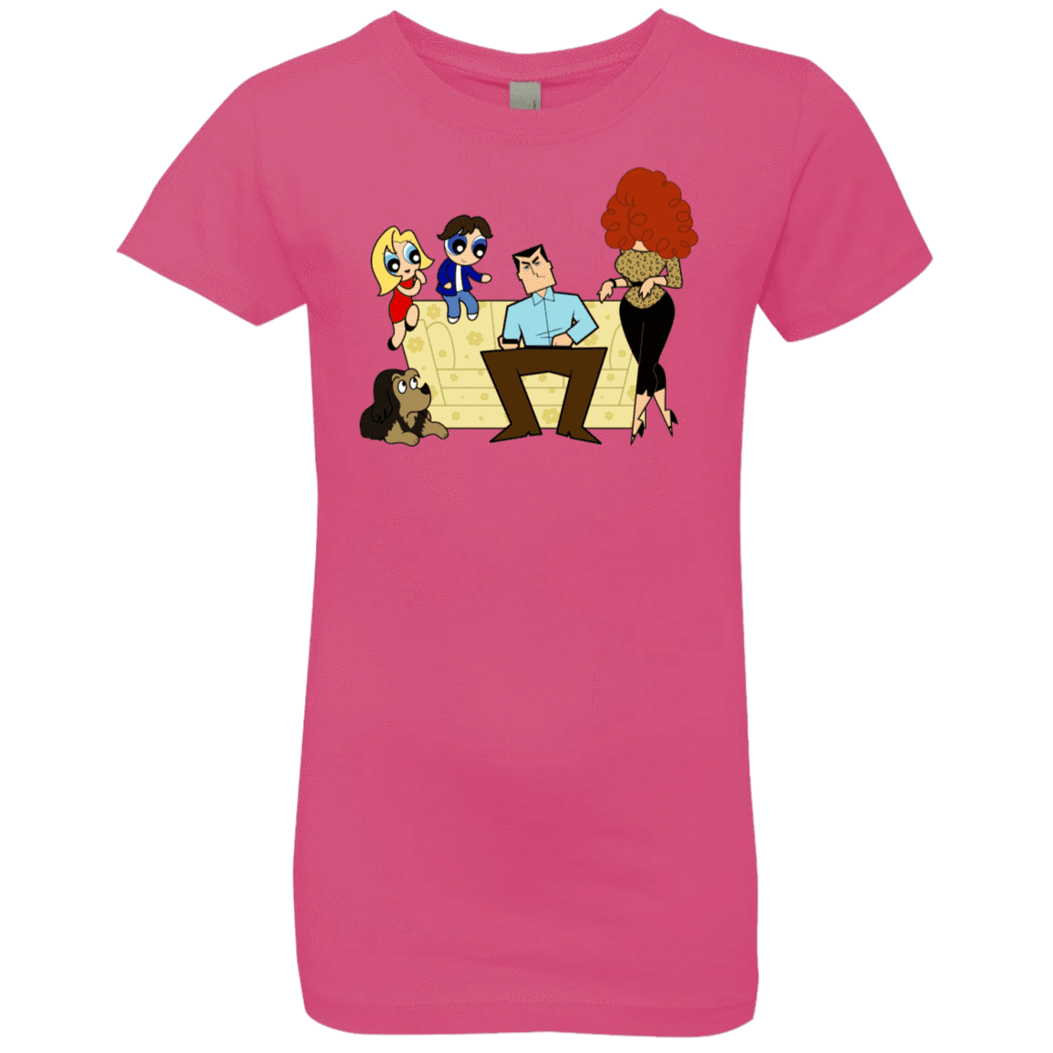T-Shirts Hot Pink / YXS Married with Puffs Girls Premium T-Shirt