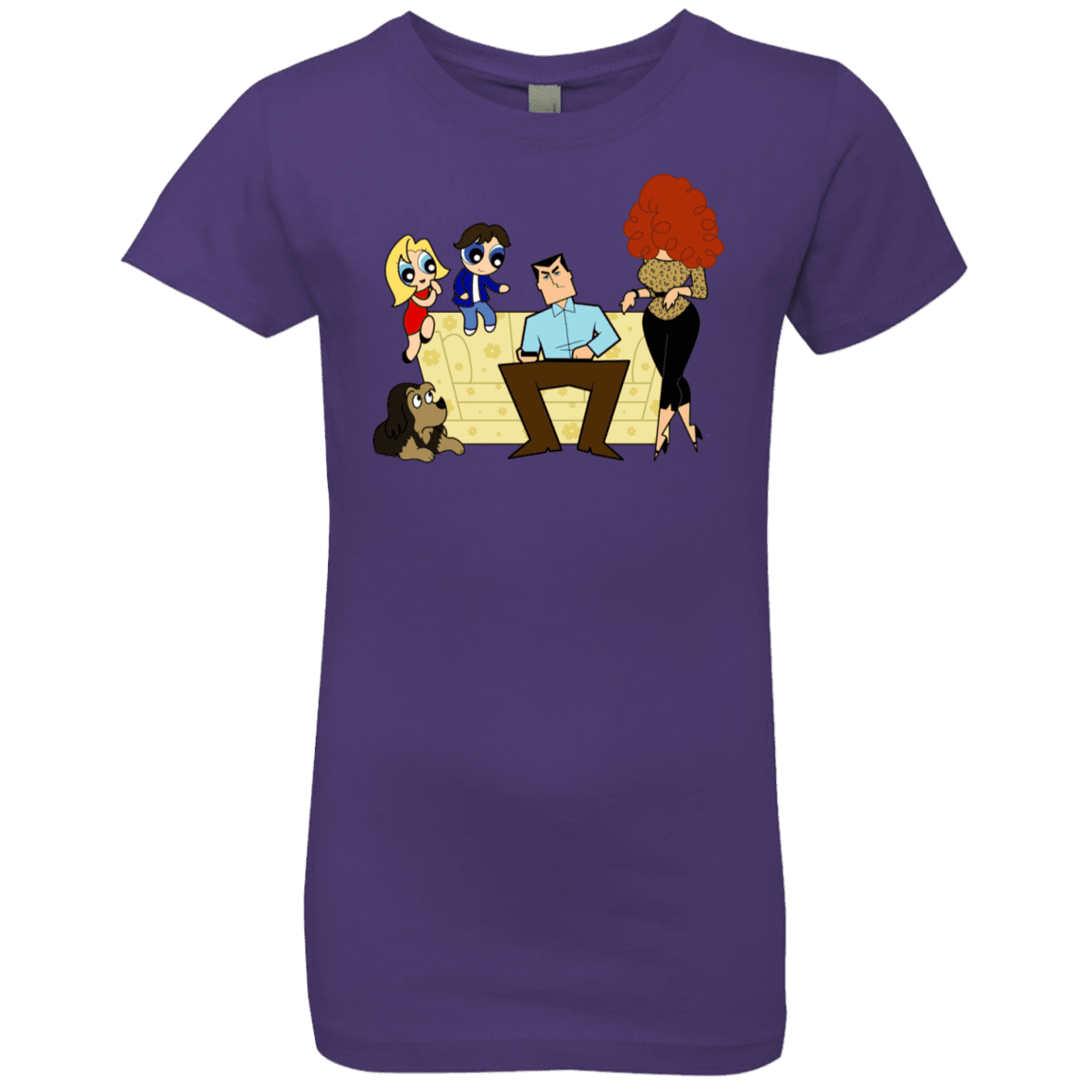 T-Shirts Purple Rush / YXS Married with Puffs Girls Premium T-Shirt