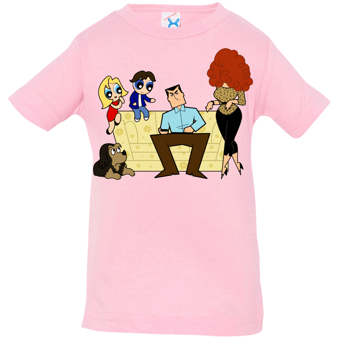 T-Shirts Pink / 6 Months Married with Puffs Infant Premium T-Shirt