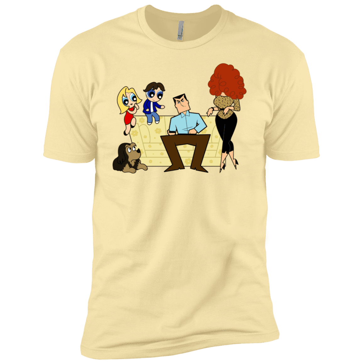 T-Shirts Banana Cream / X-Small Married with Puffs Men's Premium T-Shirt