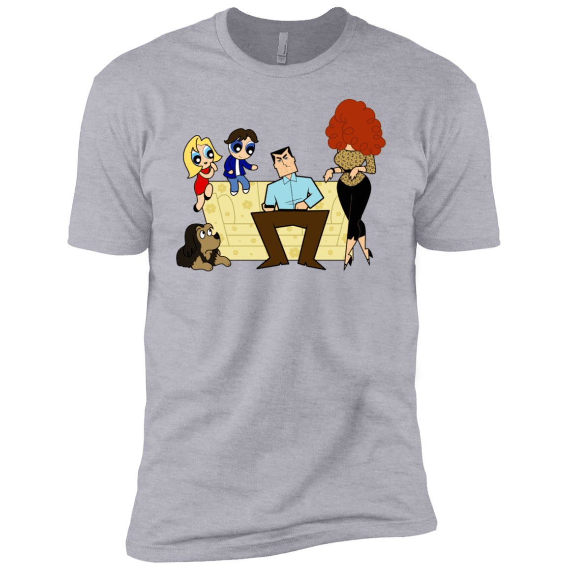 T-Shirts Heather Grey / X-Small Married with Puffs Men's Premium T-Shirt