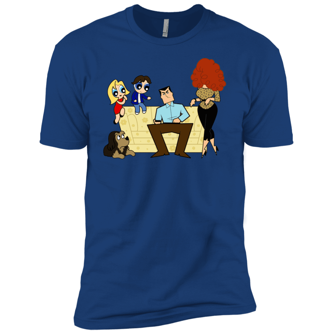 T-Shirts Royal / X-Small Married with Puffs Men's Premium T-Shirt