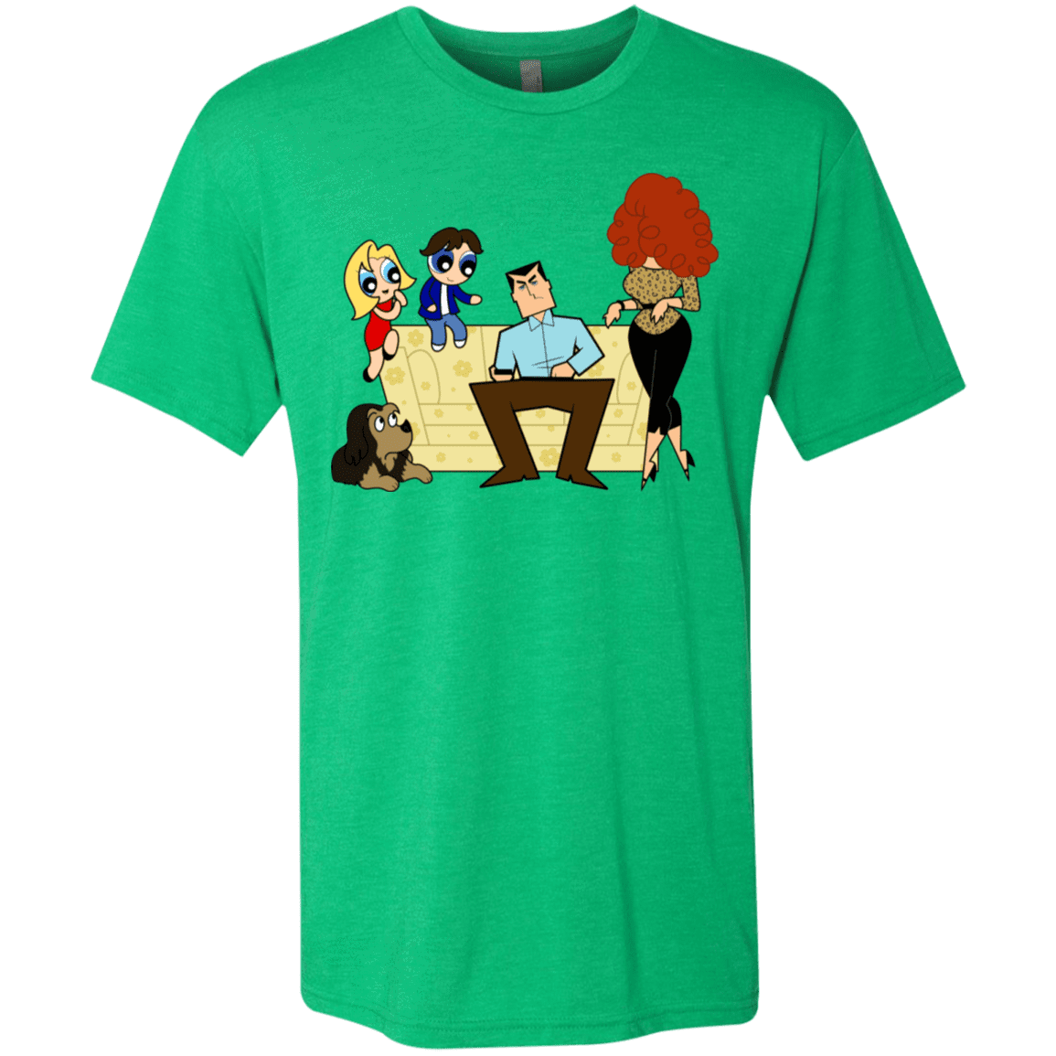 T-Shirts Envy / S Married with Puffs Men's Triblend T-Shirt