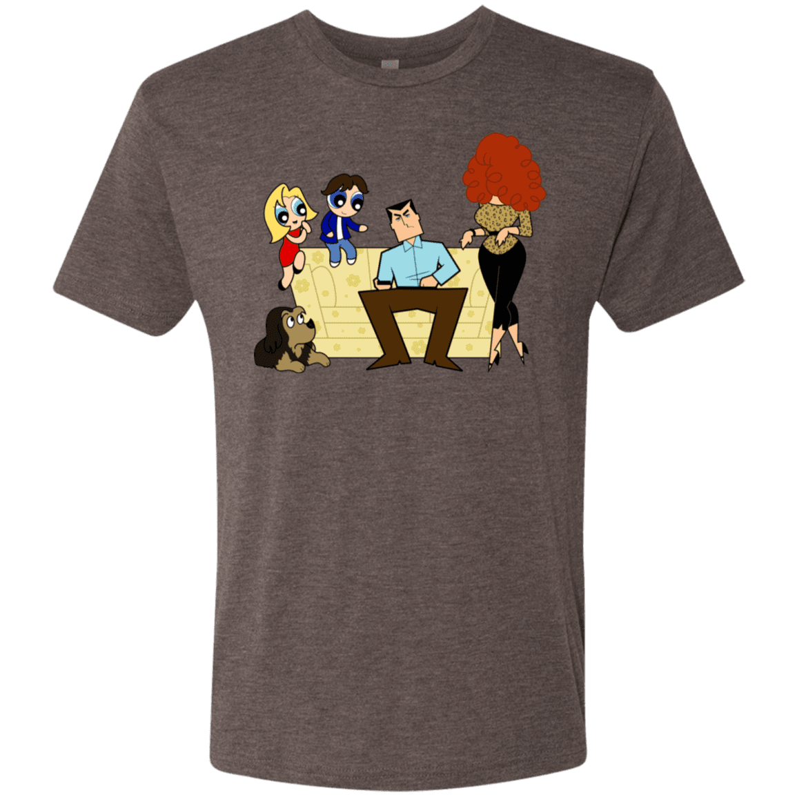 T-Shirts Macchiato / S Married with Puffs Men's Triblend T-Shirt