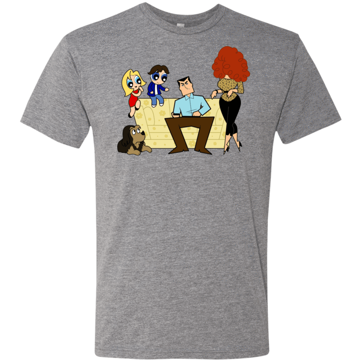 T-Shirts Premium Heather / S Married with Puffs Men's Triblend T-Shirt