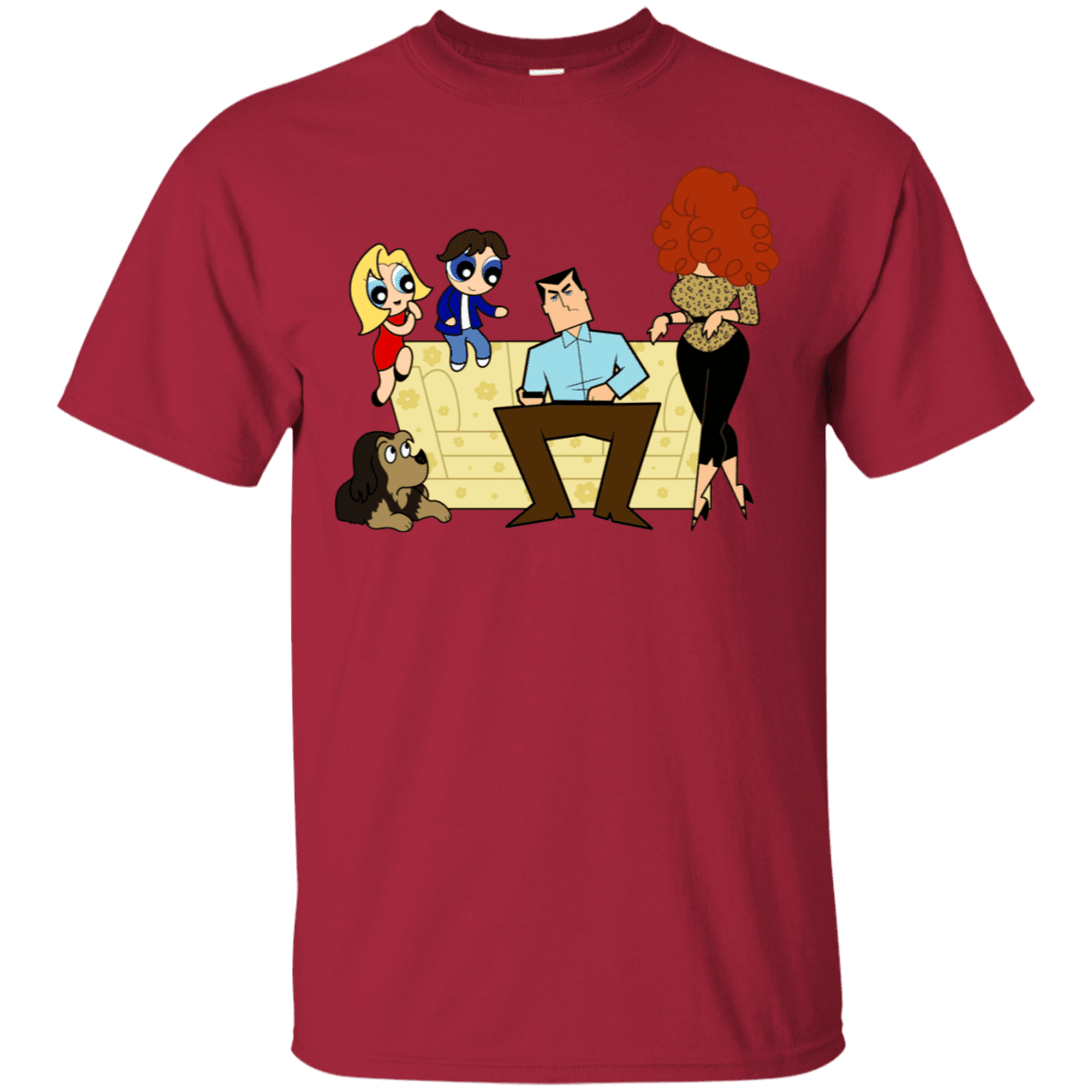 T-Shirts Cardinal / S Married with Puffs T-Shirt