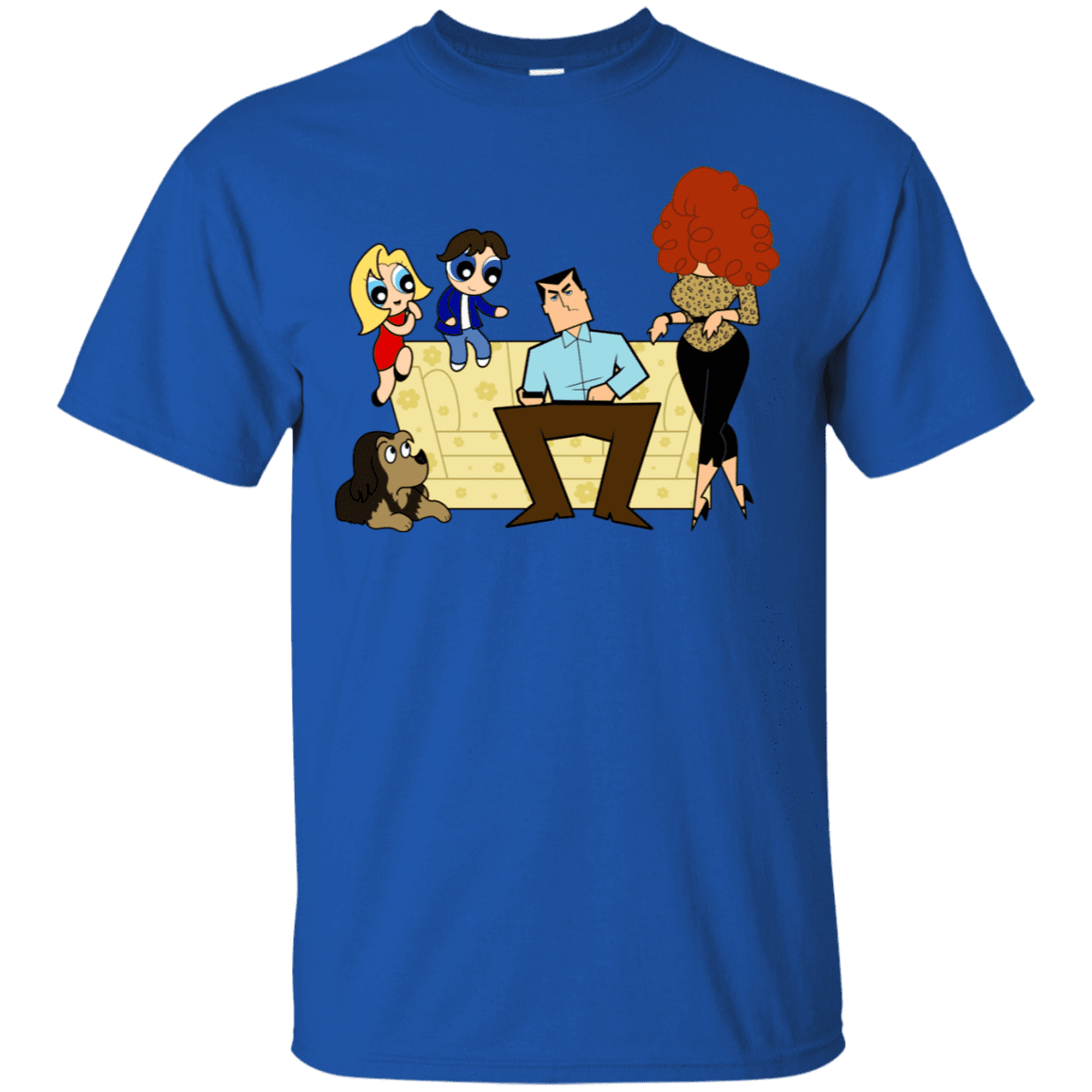 T-Shirts Royal / S Married with Puffs T-Shirt