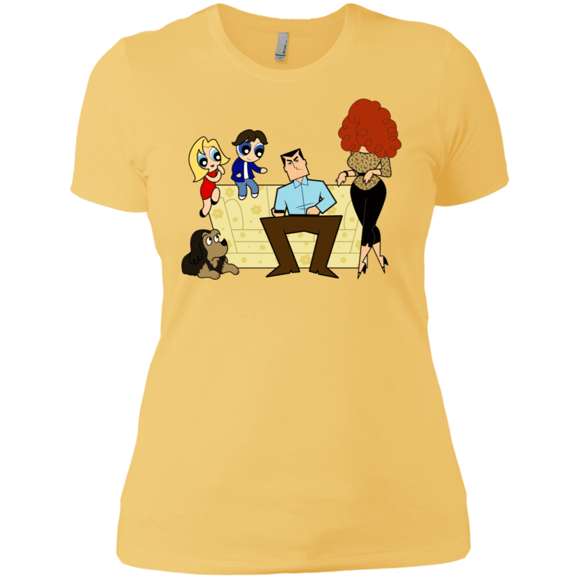 T-Shirts Banana Cream/ / X-Small Married with Puffs Women's Premium T-Shirt