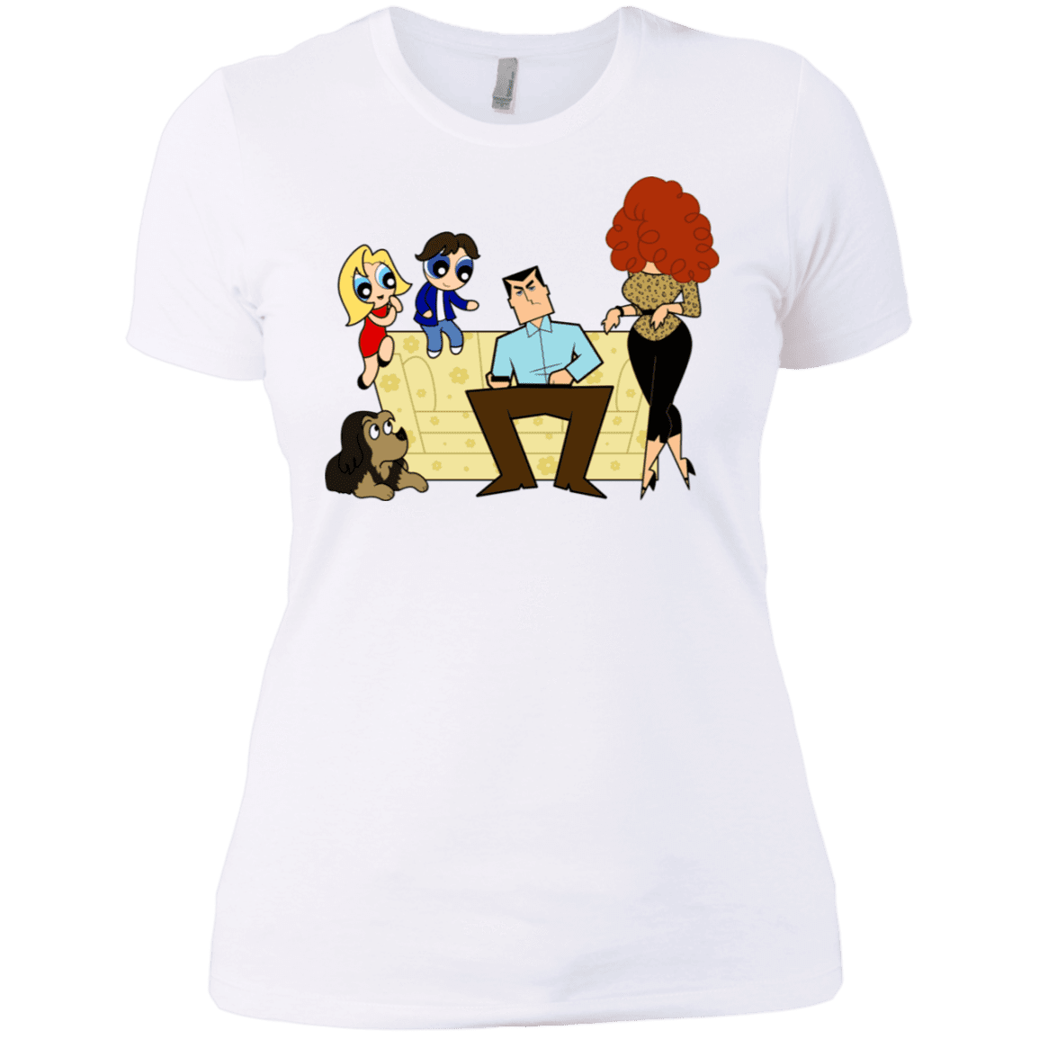 T-Shirts White / X-Small Married with Puffs Women's Premium T-Shirt
