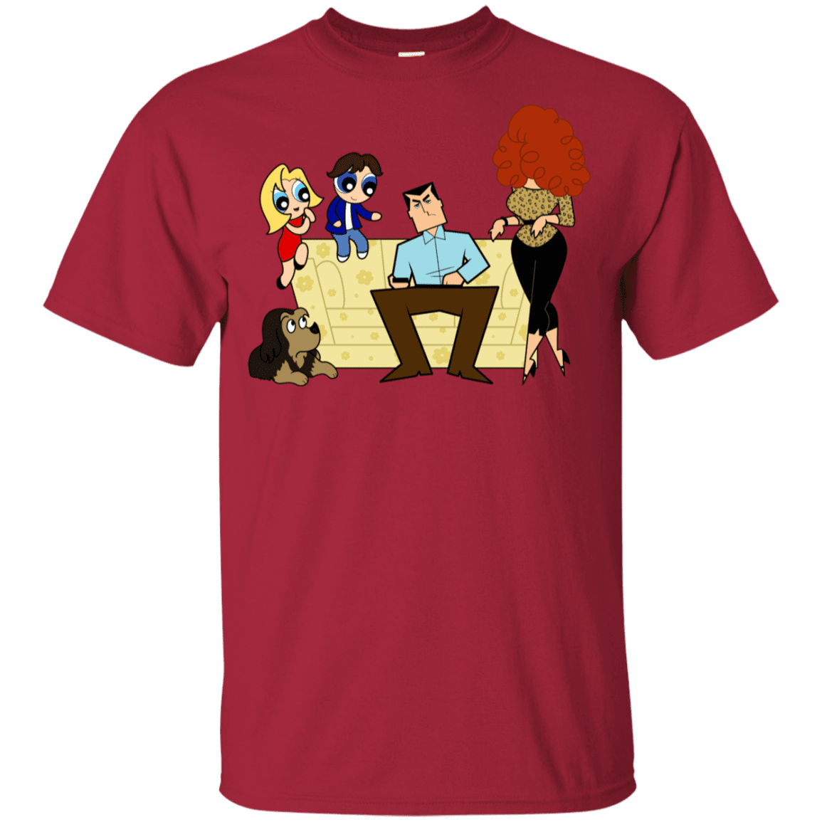 T-Shirts Cardinal / YXS Married with Puffs Youth T-Shirt