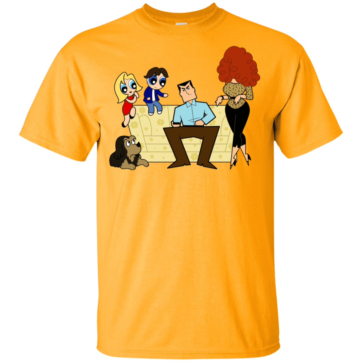 T-Shirts Gold / YXS Married with Puffs Youth T-Shirt