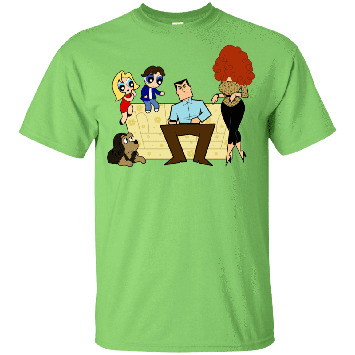 T-Shirts Lime / YXS Married with Puffs Youth T-Shirt