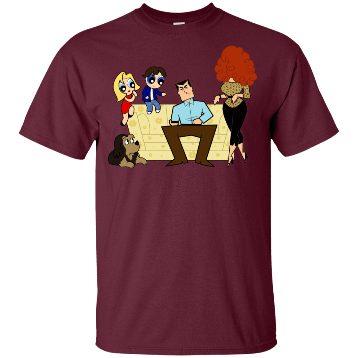 T-Shirts Maroon / YXS Married with Puffs Youth T-Shirt