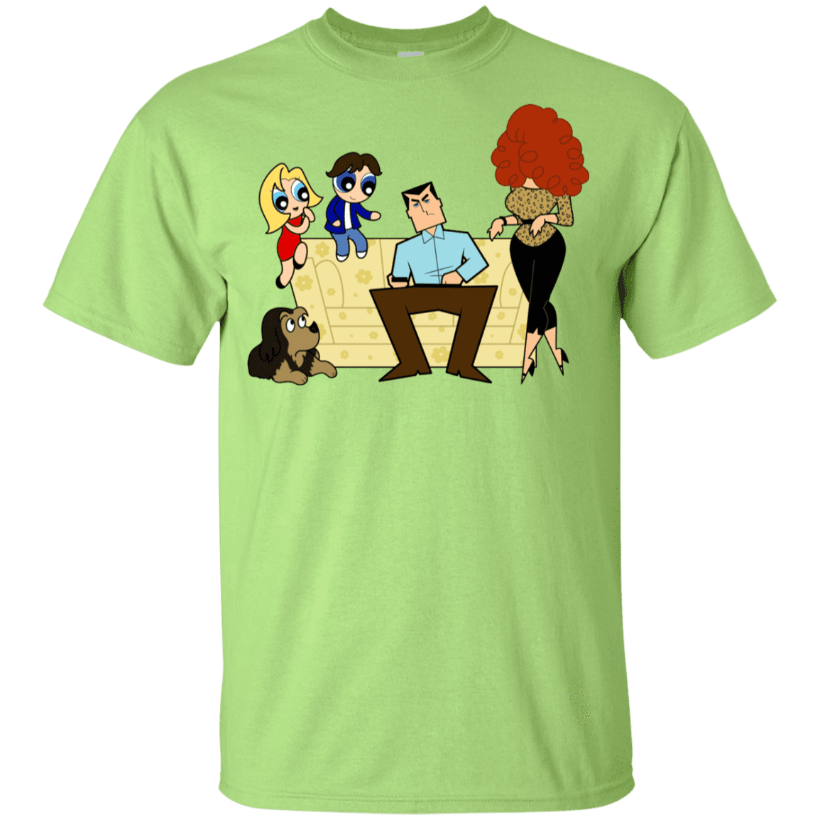 T-Shirts Mint Green / YXS Married with Puffs Youth T-Shirt