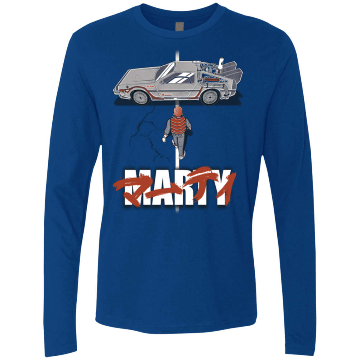 T-Shirts Royal / Small Marty 2015 Men's Premium Long Sleeve