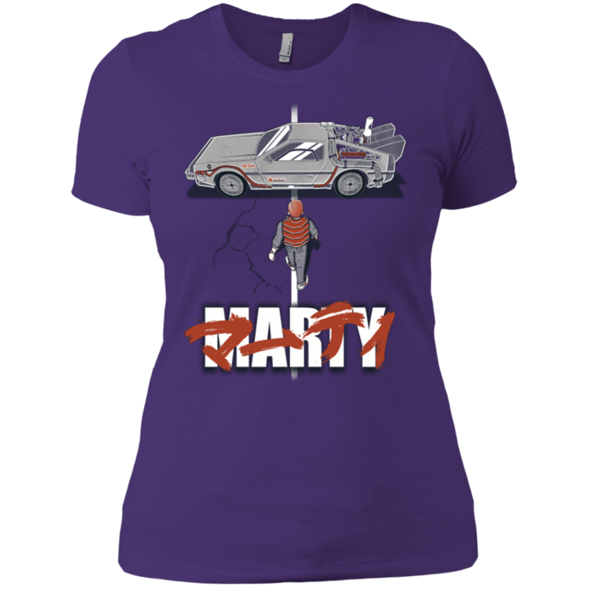 T-Shirts Purple / X-Small Marty 2015 Women's Premium T-Shirt