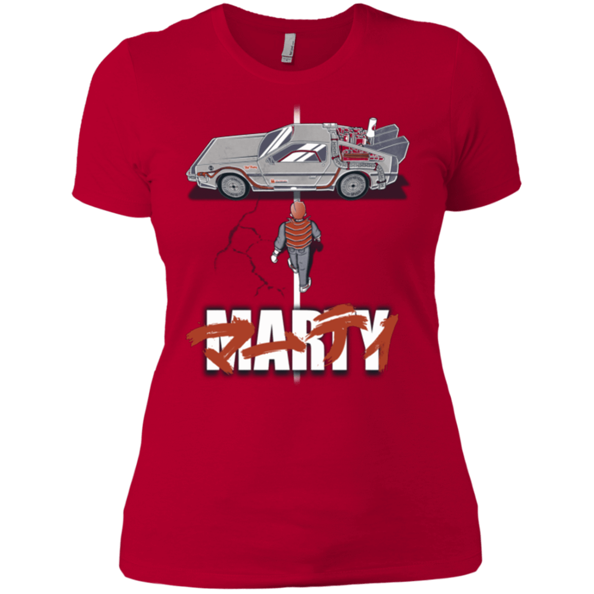 T-Shirts Red / X-Small Marty 2015 Women's Premium T-Shirt