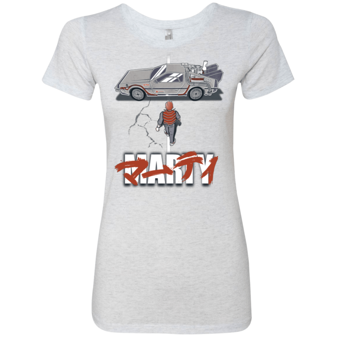 T-Shirts Heather White / Small Marty 2015 Women's Triblend T-Shirt