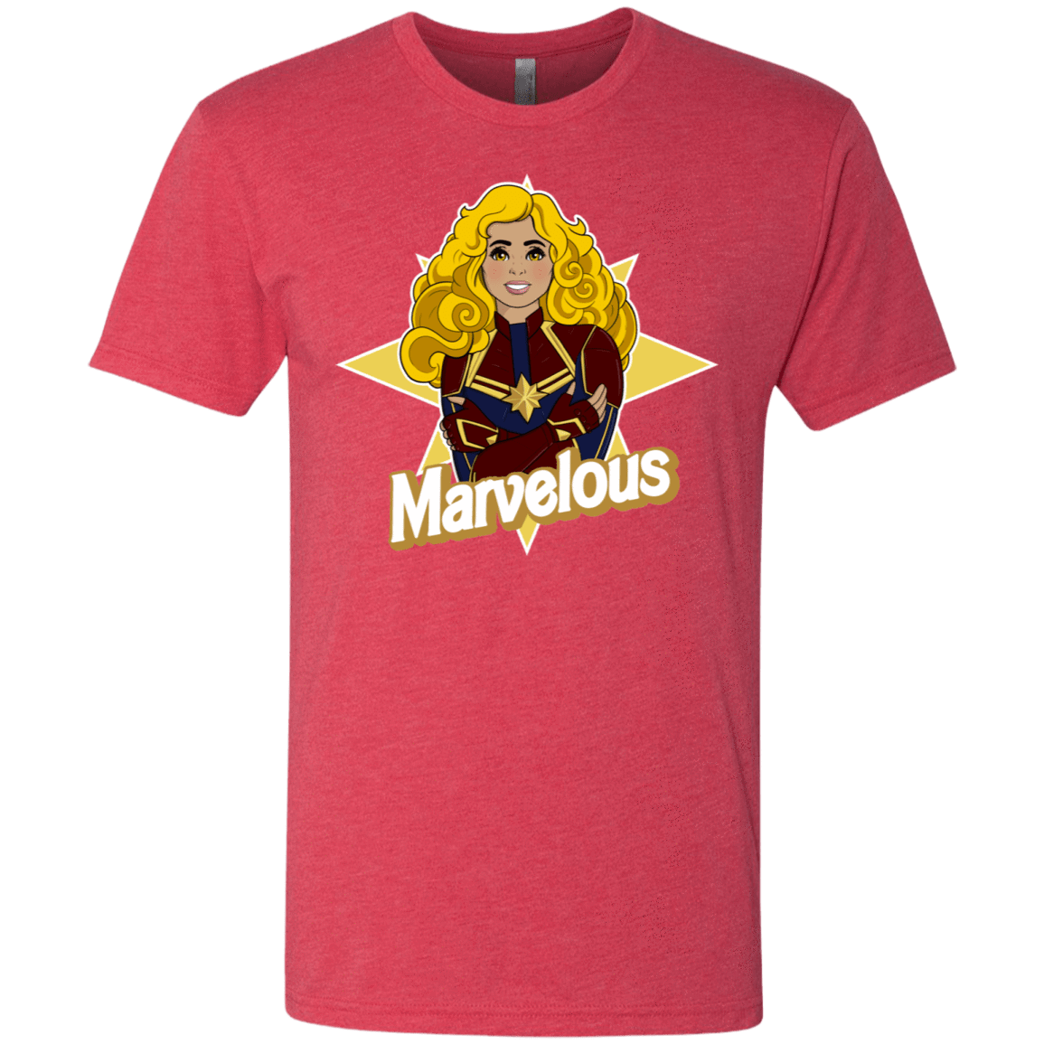 T-Shirts Vintage Red / S Marvelous Men's Triblend T-Shirt