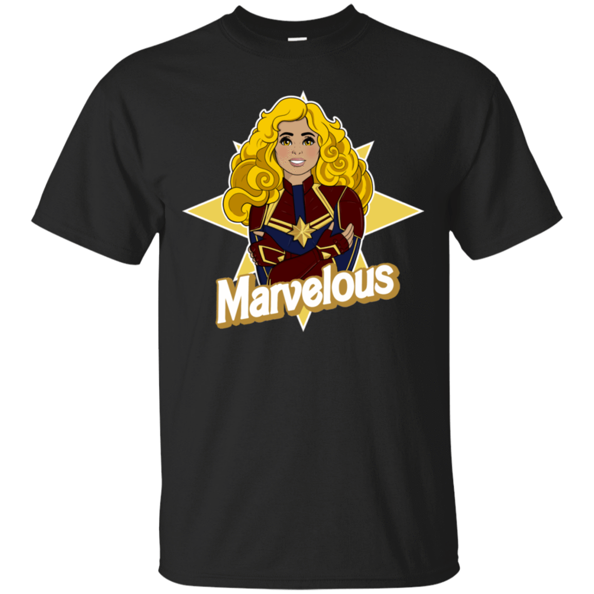 T-Shirts Black / S Marvelous T-Shirt