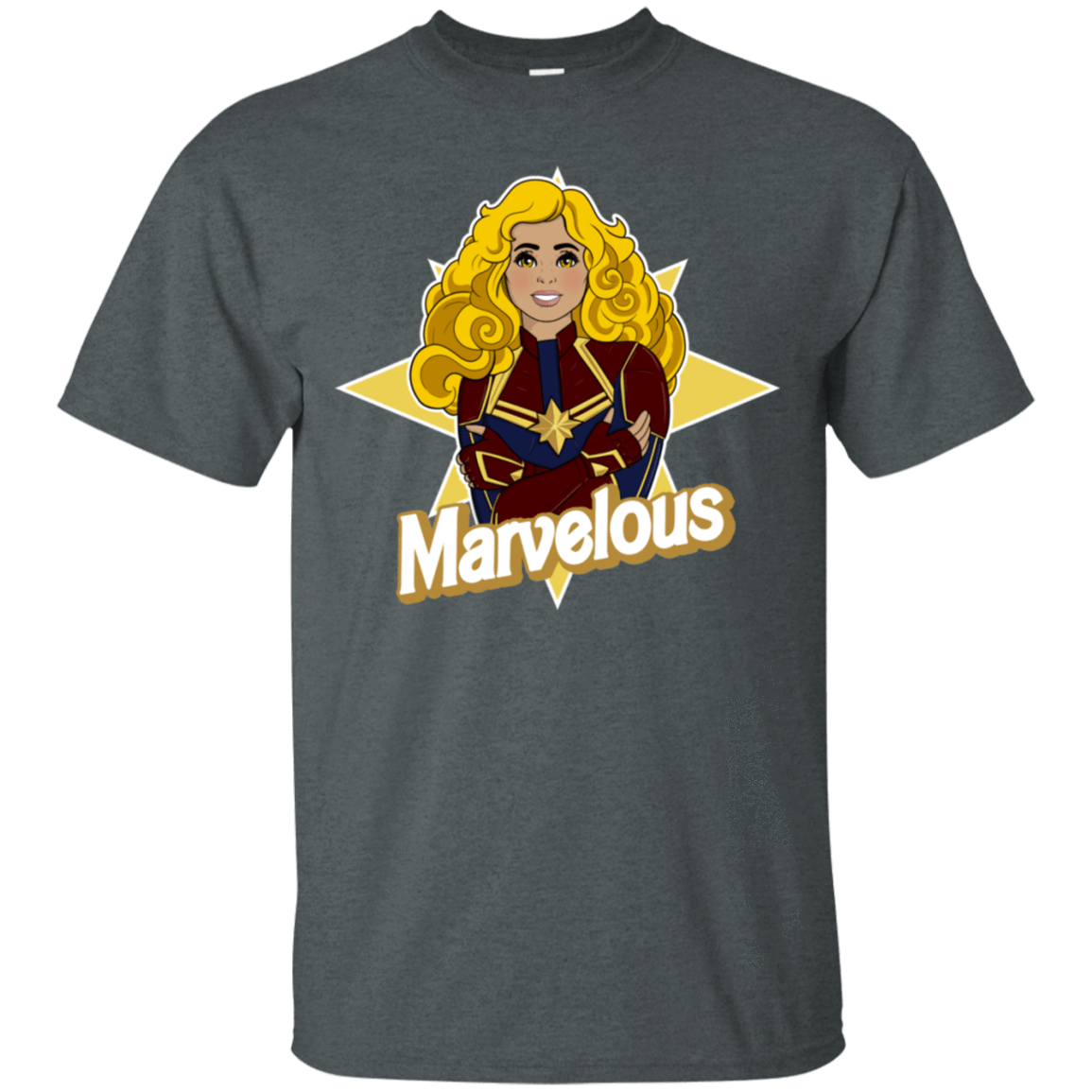 T-Shirts Dark Heather / S Marvelous T-Shirt