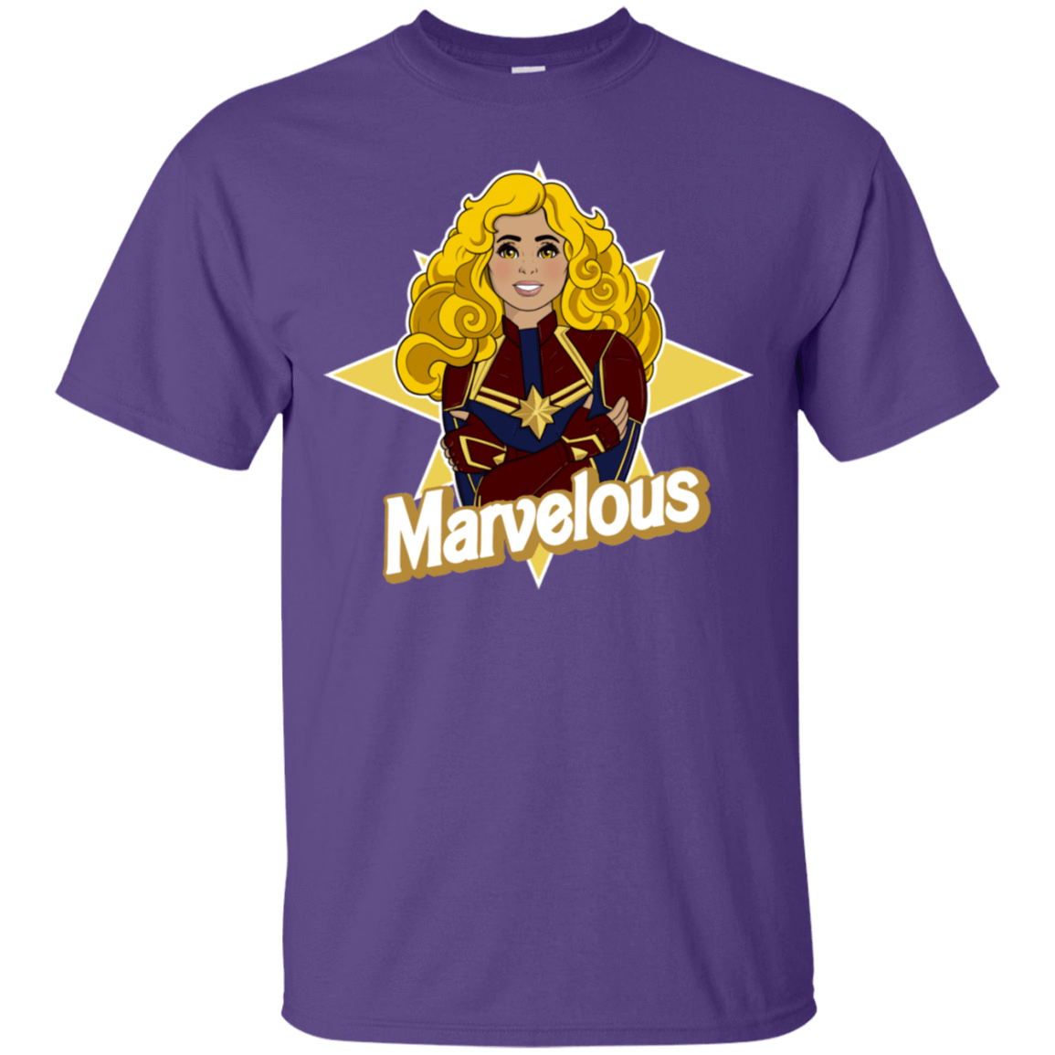 T-Shirts Purple / S Marvelous T-Shirt