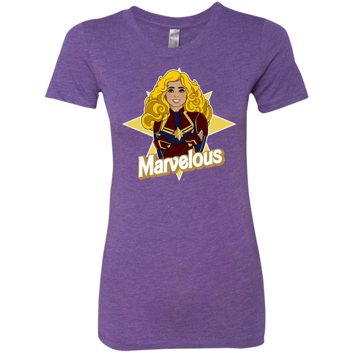 T-Shirts Purple Rush / S Marvelous Women's Triblend T-Shirt