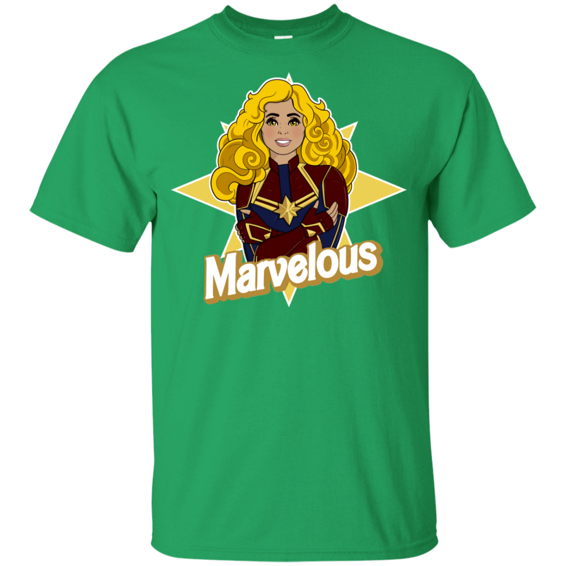 T-Shirts Irish Green / YXS Marvelous Youth T-Shirt