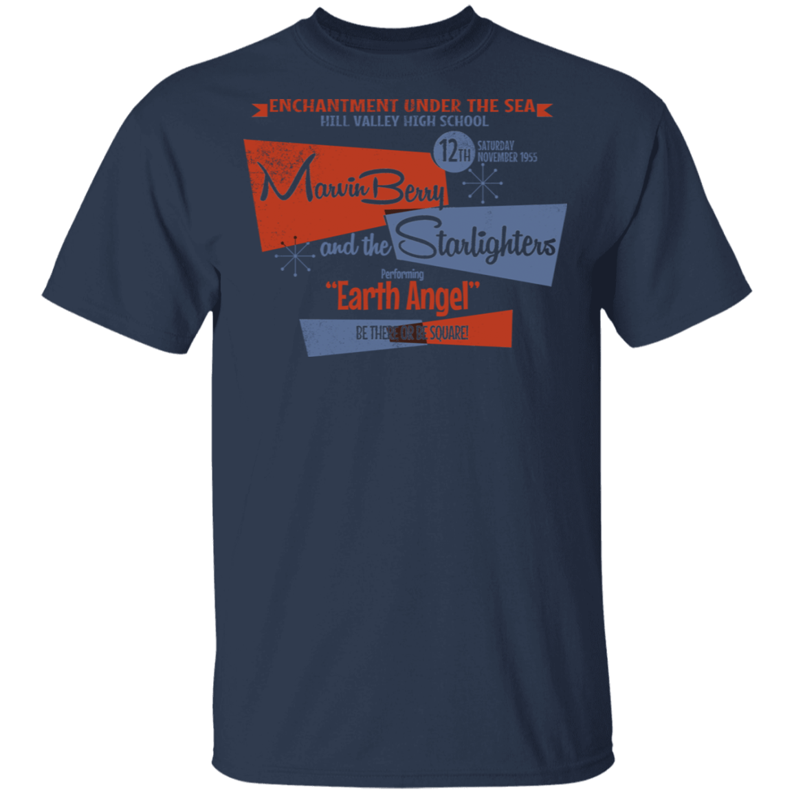 T-Shirts Navy / S Marvin Berry and Starlighters T-Shirt
