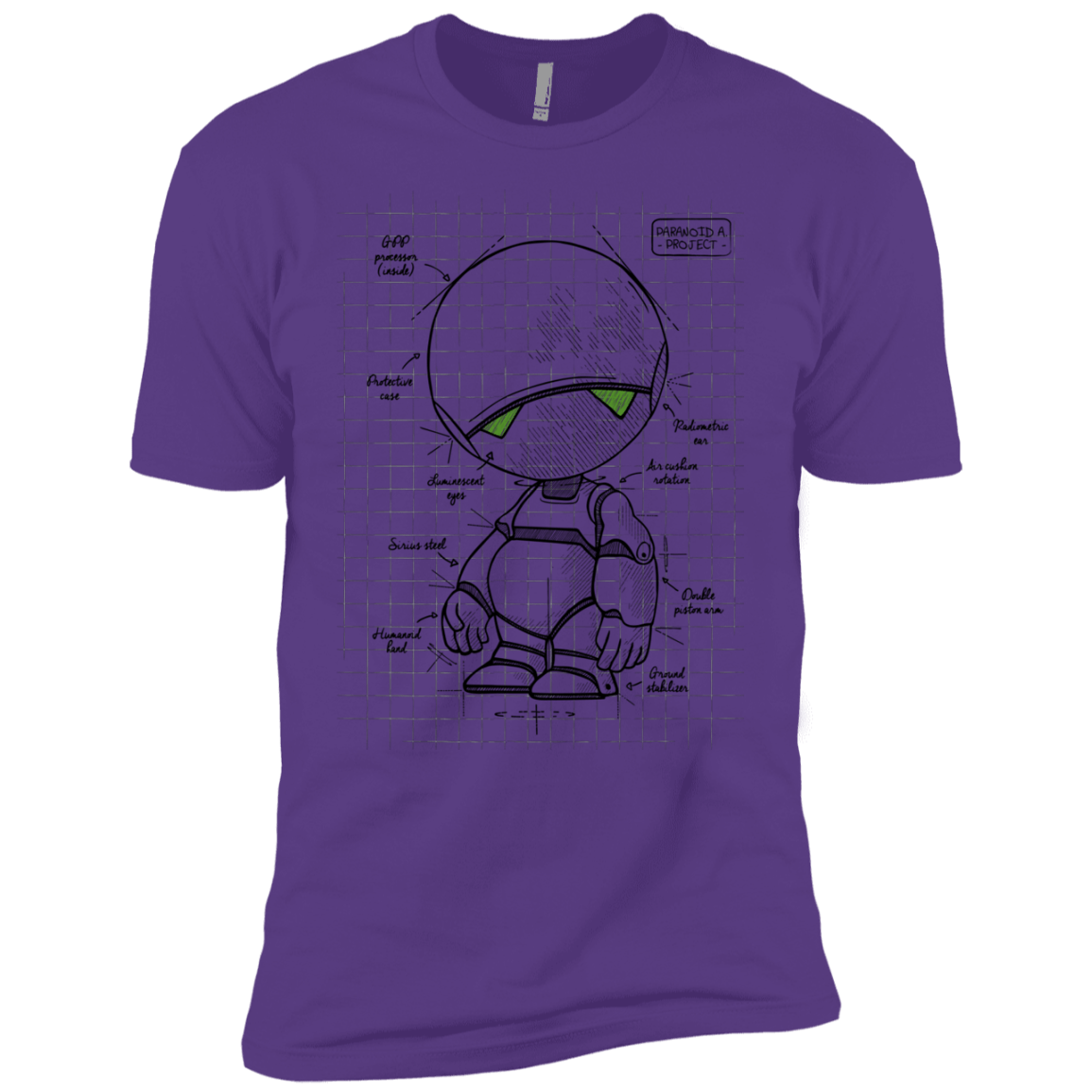 T-Shirts Purple Rush / YXS Marvin's Plan Boys Premium T-Shirt