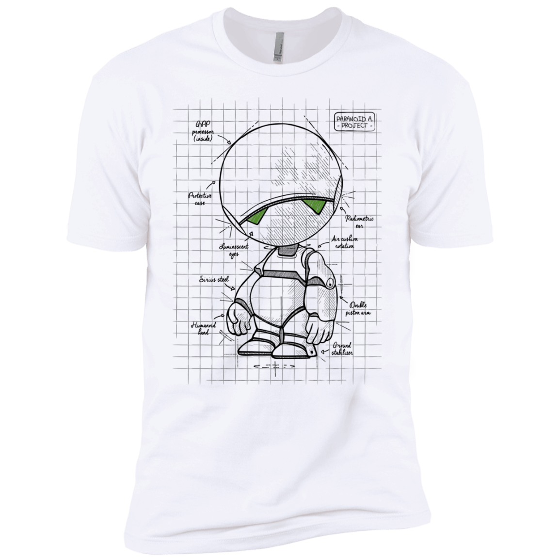 T-Shirts White / YXS Marvin's Plan Boys Premium T-Shirt