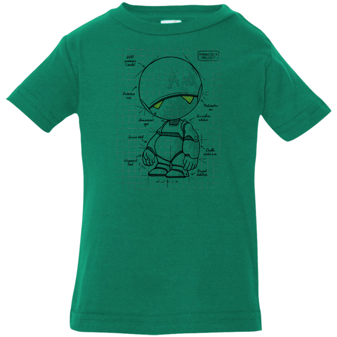 T-Shirts Kelly / 6 Months Marvin's Plan Infant Premium T-Shirt