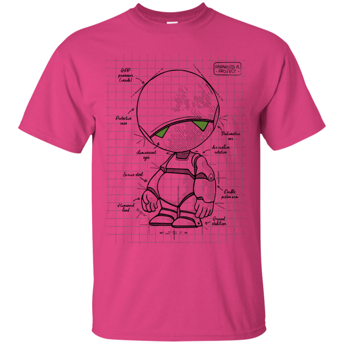 T-Shirts Heliconia / S Marvin's Plan T-Shirt