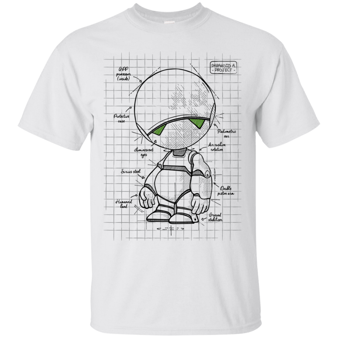 T-Shirts White / S Marvin's Plan T-Shirt