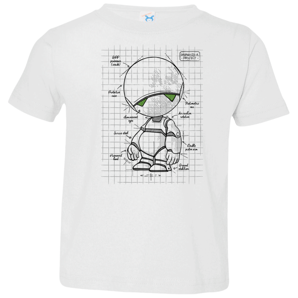 T-Shirts White / 2T Marvin's Plan Toddler Premium T-Shirt
