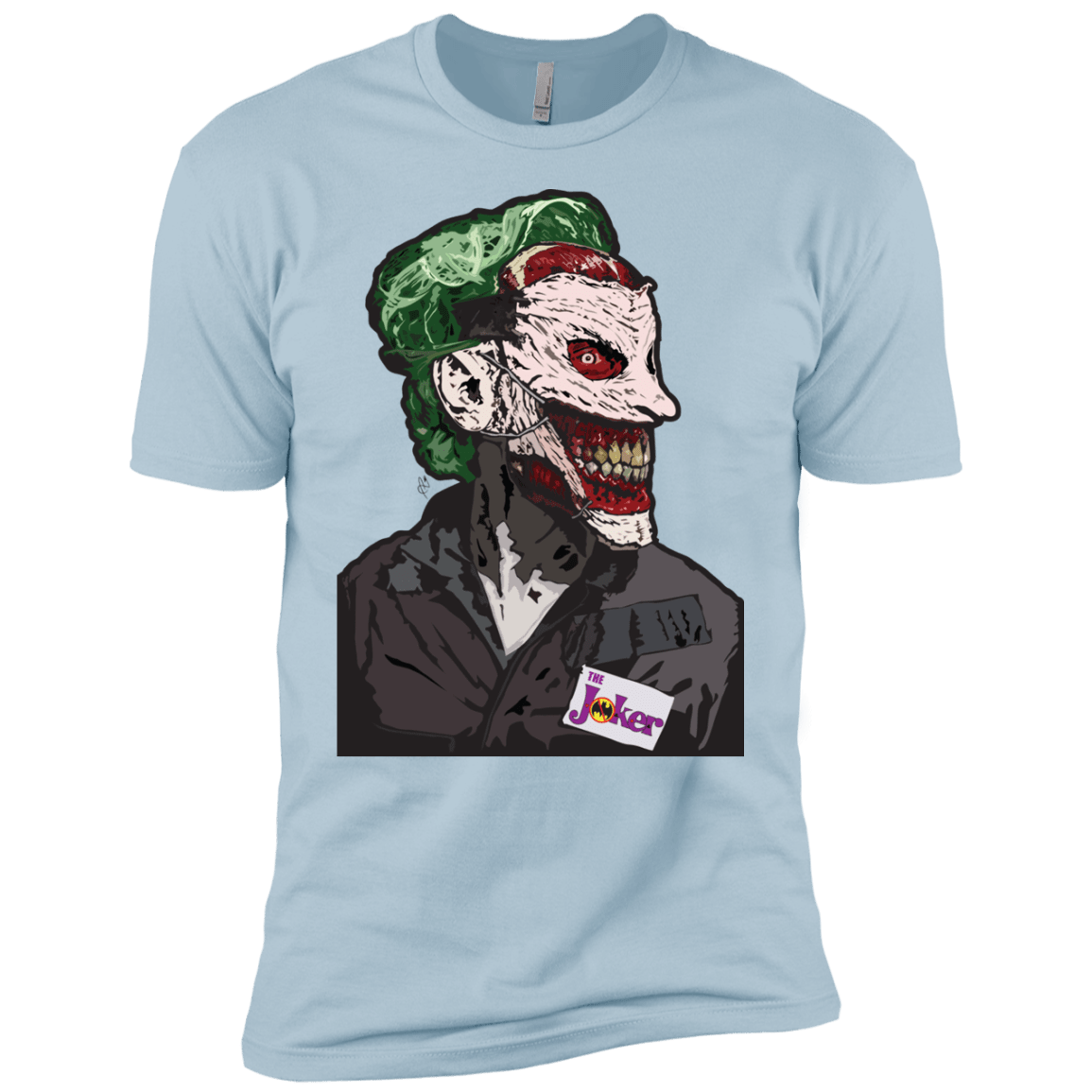 T-Shirts Light Blue / YXS Masked Joker Boys Premium T-Shirt