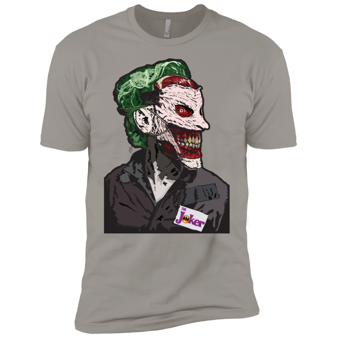 T-Shirts Light Grey / YXS Masked Joker Boys Premium T-Shirt