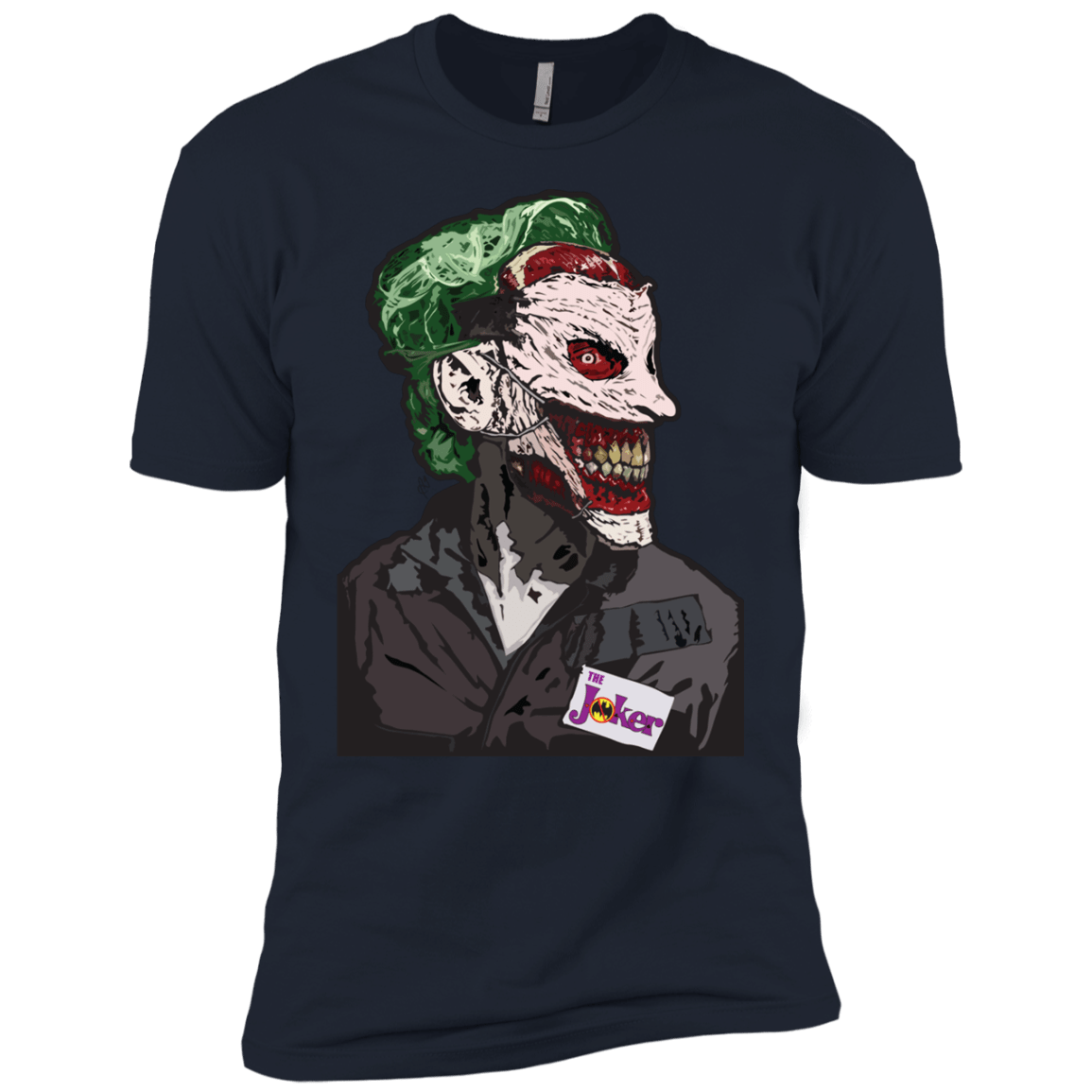 T-Shirts Midnight Navy / YXS Masked Joker Boys Premium T-Shirt