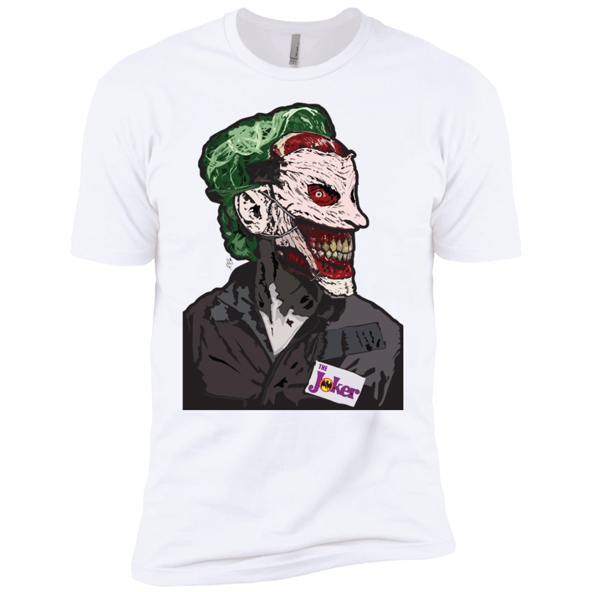 T-Shirts White / YXS Masked Joker Boys Premium T-Shirt