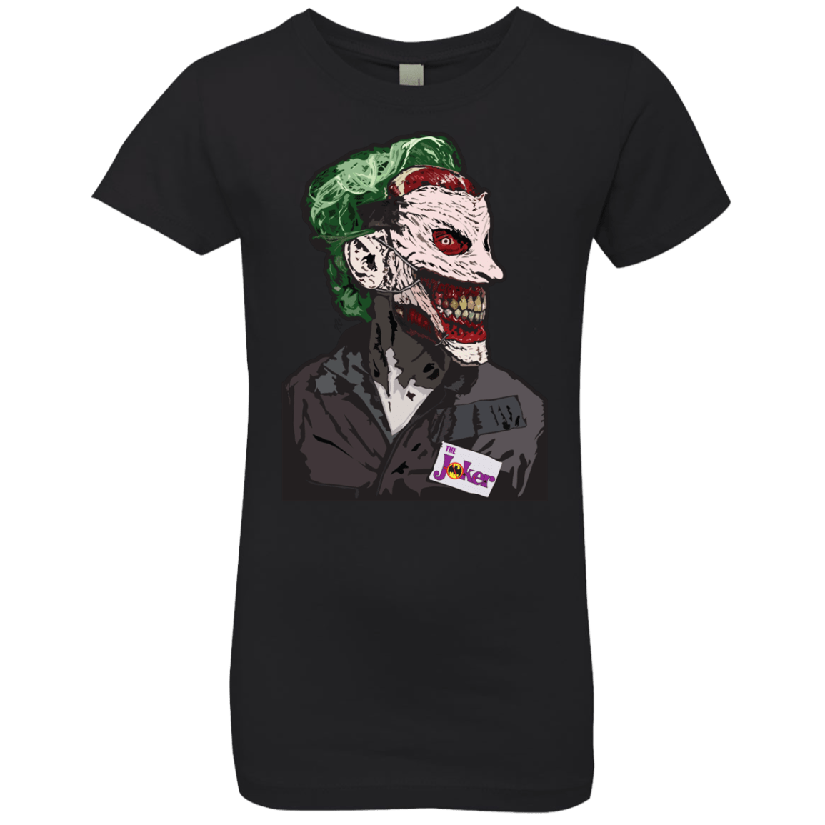 T-Shirts Black / YXS Masked Joker Girls Premium T-Shirt