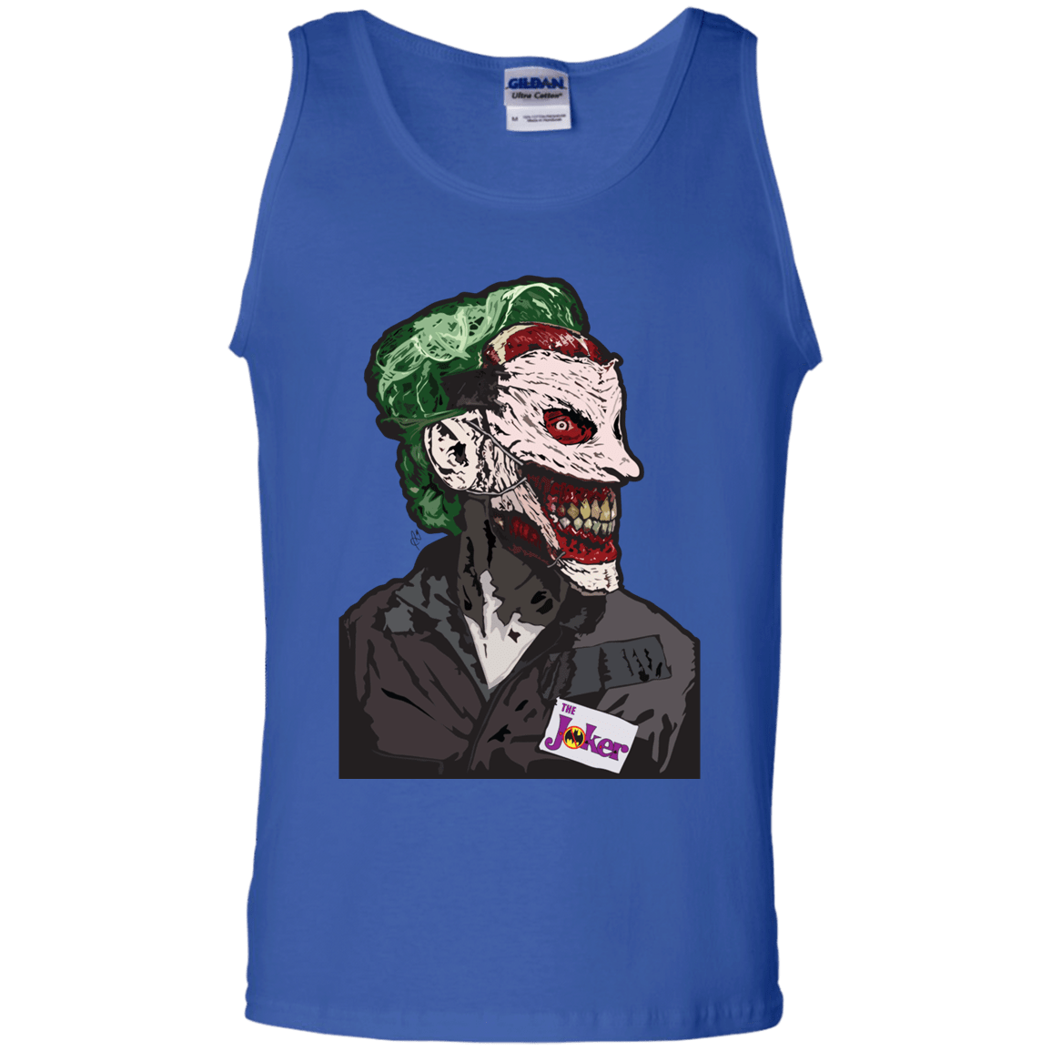 T-Shirts Royal / S Masked Joker Men's Tank Top