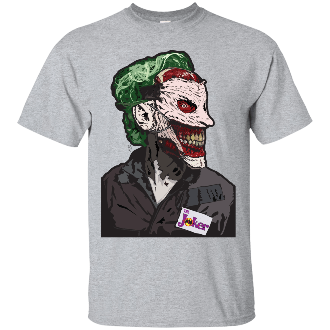 T-Shirts Sport Grey / S Masked Joker T-Shirt